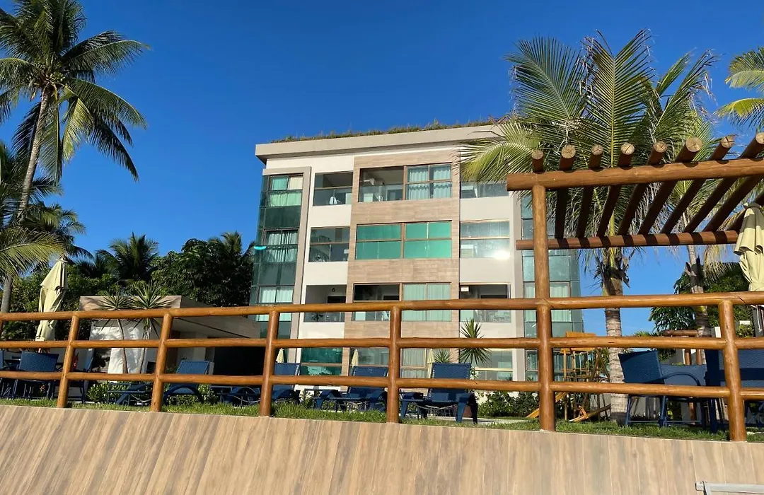 Exclusivo Apto em frente às piscinas naturais de Porto de Galinhas - Com vista frontal para o mar - Beira mar - Plage du Porto 101-1